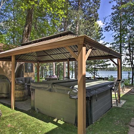 Loon Lake Lodge With Dock, Sauna And Hot Tub! Pequot Lakes Eksteriør billede