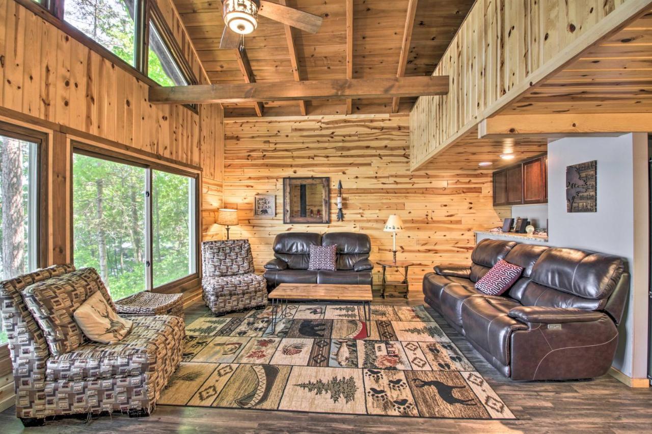 Loon Lake Lodge With Dock, Sauna And Hot Tub! Pequot Lakes Eksteriør billede