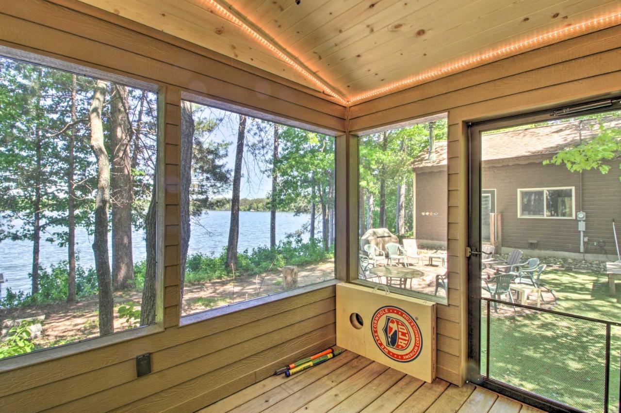 Loon Lake Lodge With Dock, Sauna And Hot Tub! Pequot Lakes Eksteriør billede