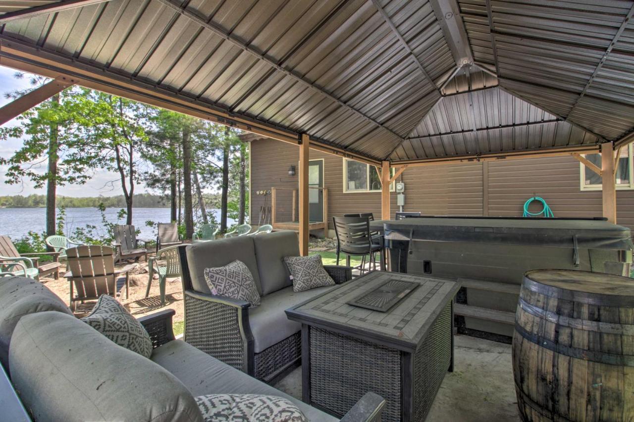 Loon Lake Lodge With Dock, Sauna And Hot Tub! Pequot Lakes Eksteriør billede