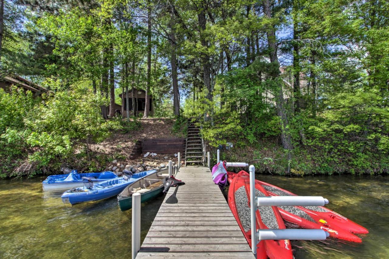 Loon Lake Lodge With Dock, Sauna And Hot Tub! Pequot Lakes Eksteriør billede
