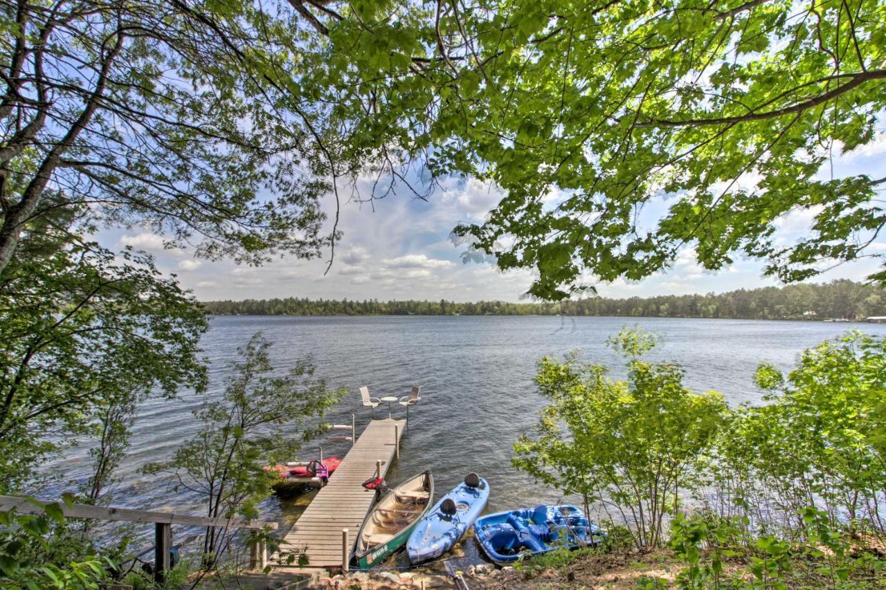 Loon Lake Lodge With Dock, Sauna And Hot Tub! Pequot Lakes Eksteriør billede