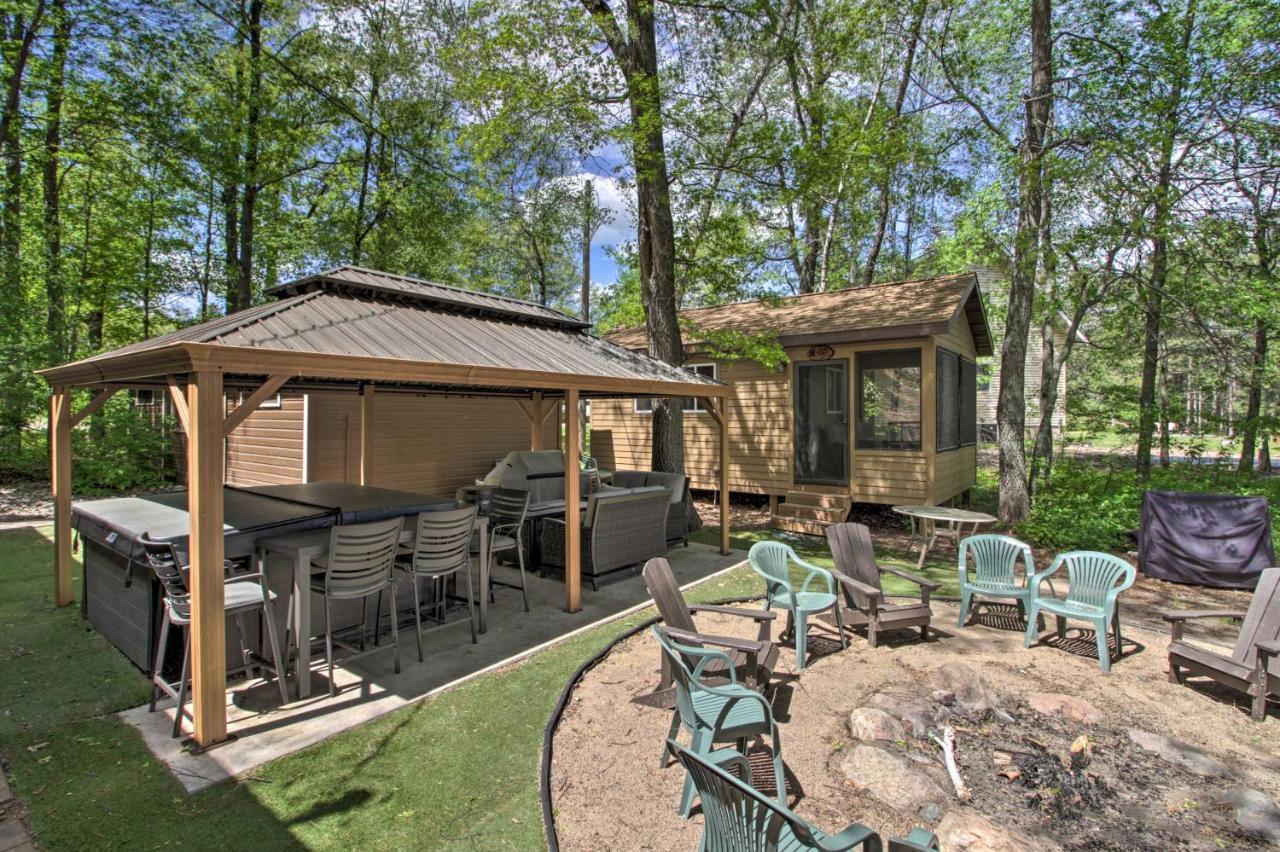 Loon Lake Lodge With Dock, Sauna And Hot Tub! Pequot Lakes Eksteriør billede