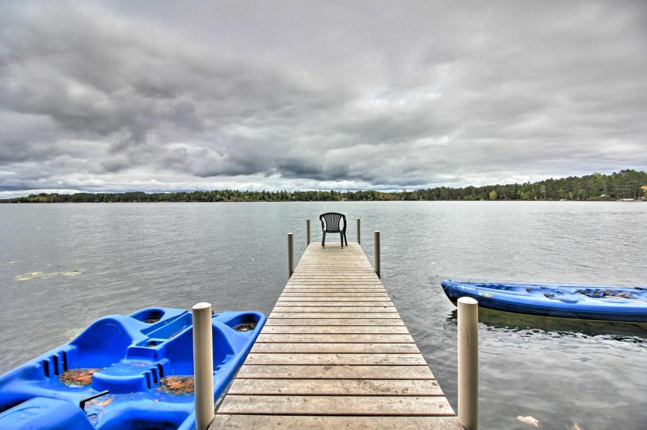 Loon Lake Lodge With Dock, Sauna And Hot Tub! Pequot Lakes Eksteriør billede